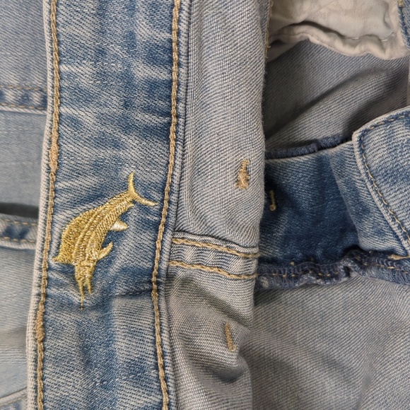 Tommy Bahama women slim boyfriend blue jeans size 30 x 29 - Picture 4 of 11